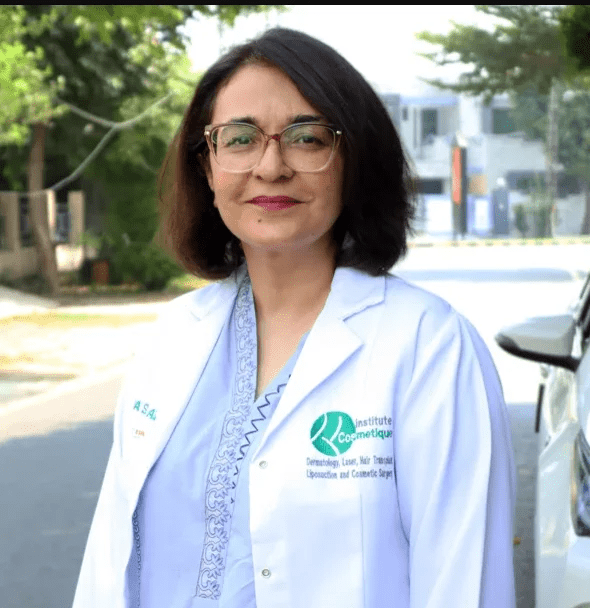 Dr. Asma Sana Azim top female Dermatologist